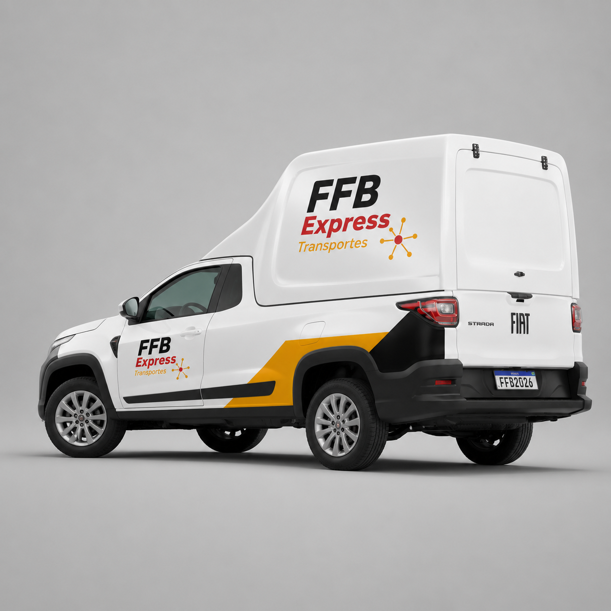 Pickup Baú Fibra FFB Express